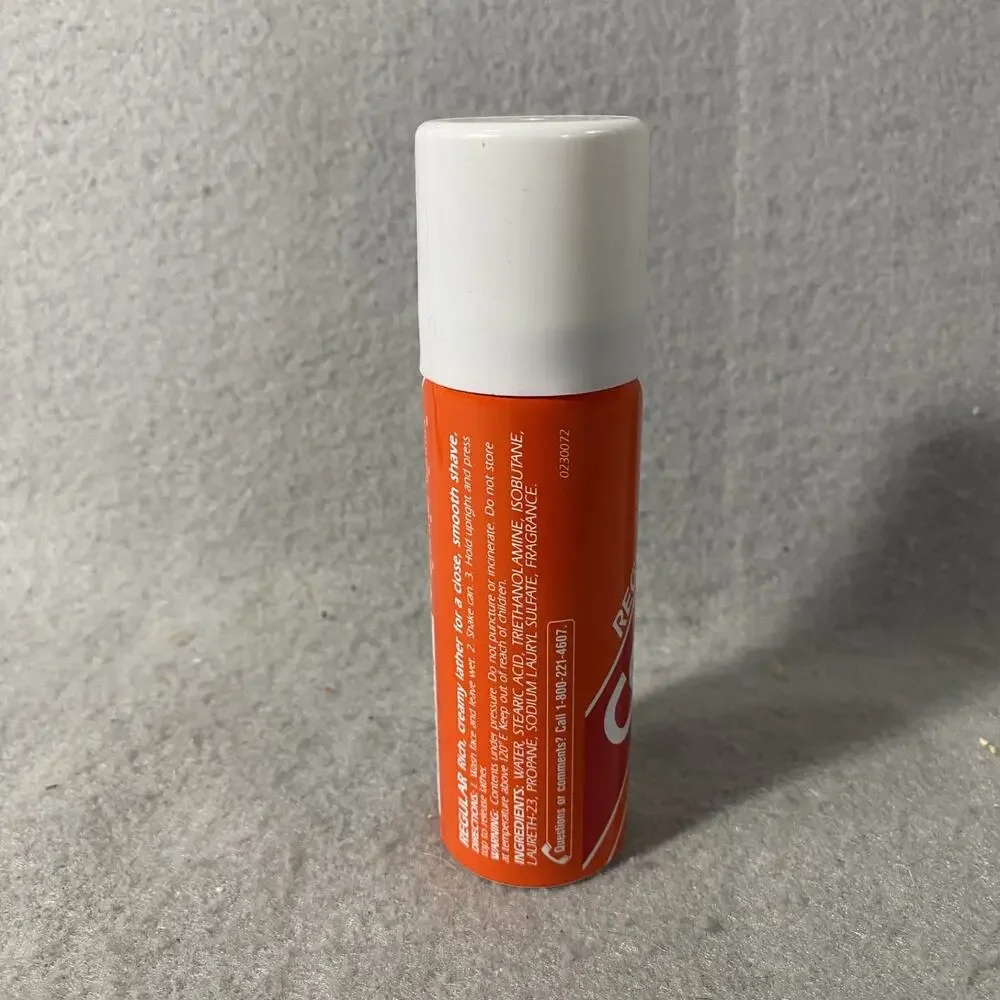 New Vintage Colgate Shaving Shave Cream Regular 2.25 oz Travel Size Film Prop